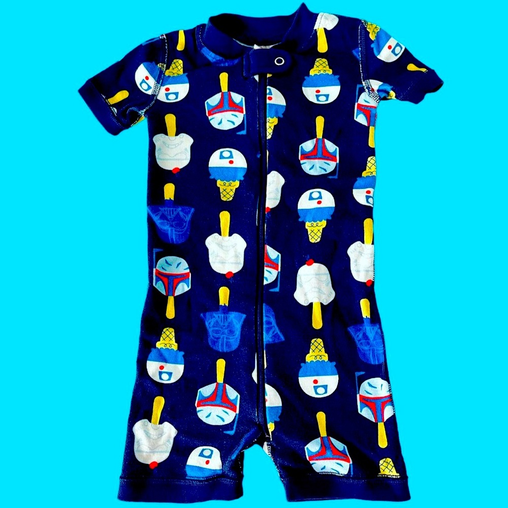 Hanna Andersson Star Wars Popsicles Shortie